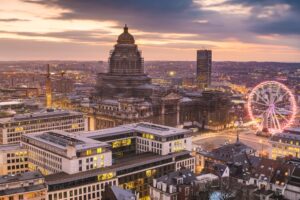 Brussels, Belgium Cityscape